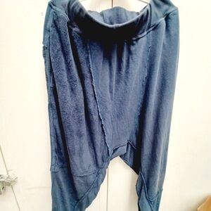 Free people movement harem jogger indigo pants SZ L oversized